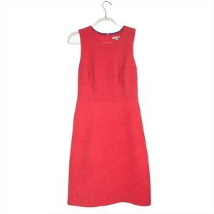 Boden Textured Coral Pink Shirley Sheath Dress